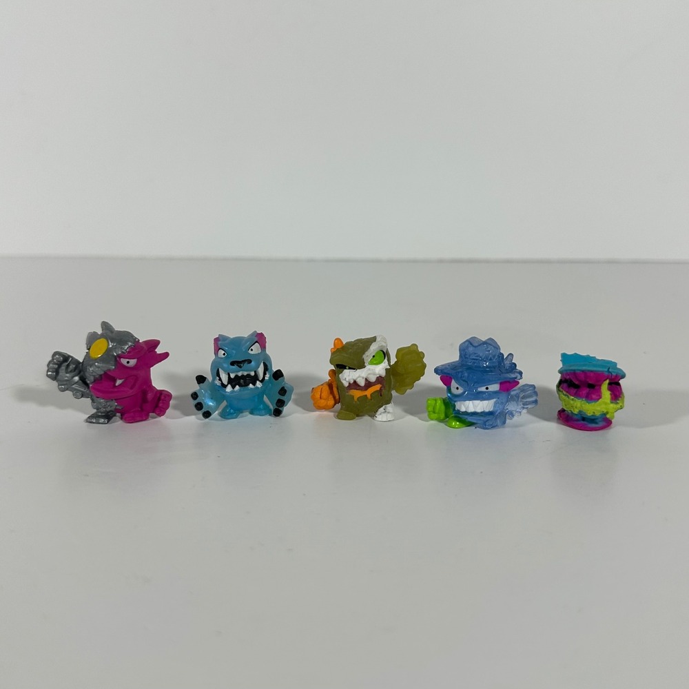 Lot of 5 Mr. Beast Lab Swarms Mini Figures Mixed Lot